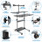 Adjustable Metal Base Standing Desk