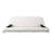Bed Frame,Upholstered Platform Bed With Curve-Shaped Design & Thick Headboard-1831944551