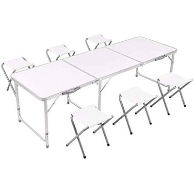 Asha-Kate 6 - Person Patio Dining Set with Rectangular Table