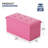 Incera Upholstered Folding Storage Ottoman Bench, Button Tufted Ottoman Footrest, End of Bed Bench-1795595303