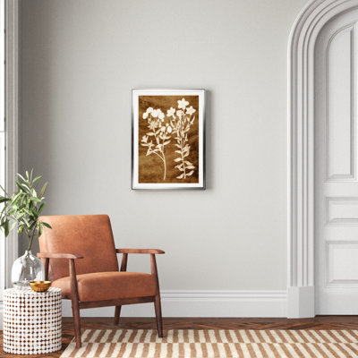 «Botanical in Taupe I», reproduction sur toile