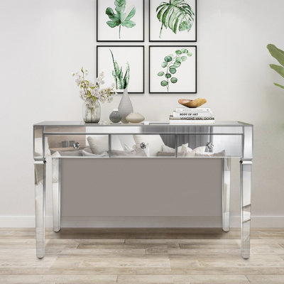 Jackob Glass Computer Desk