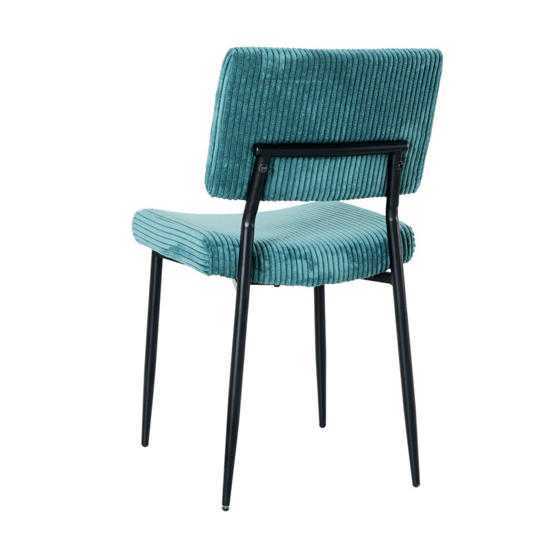 Ensemble de 2 chaises de salle à manger rembourrées pour la chambre à coucher