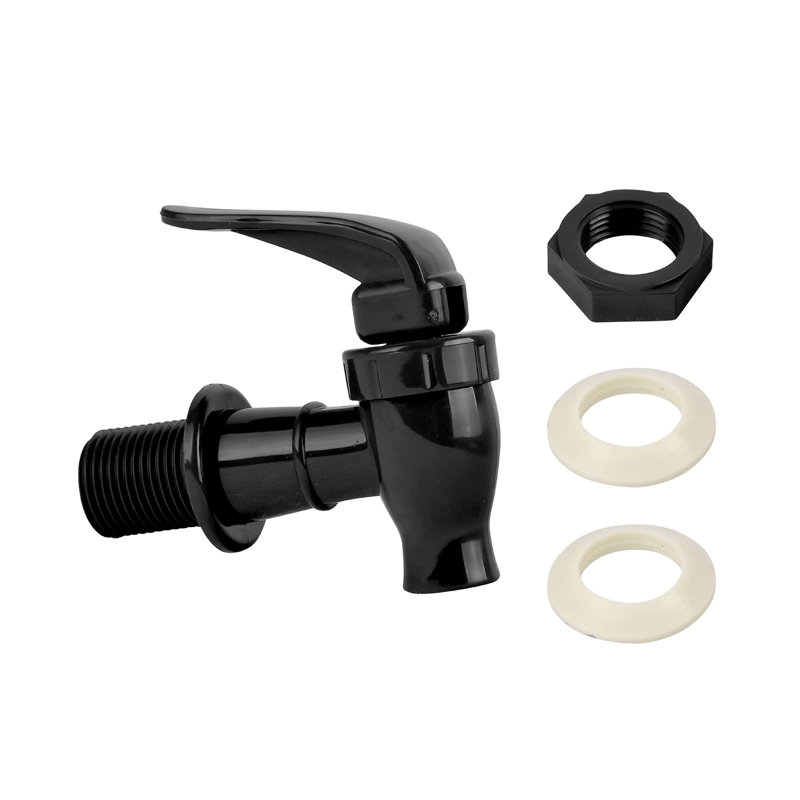 Wall Mount Laundry Faucet, Black