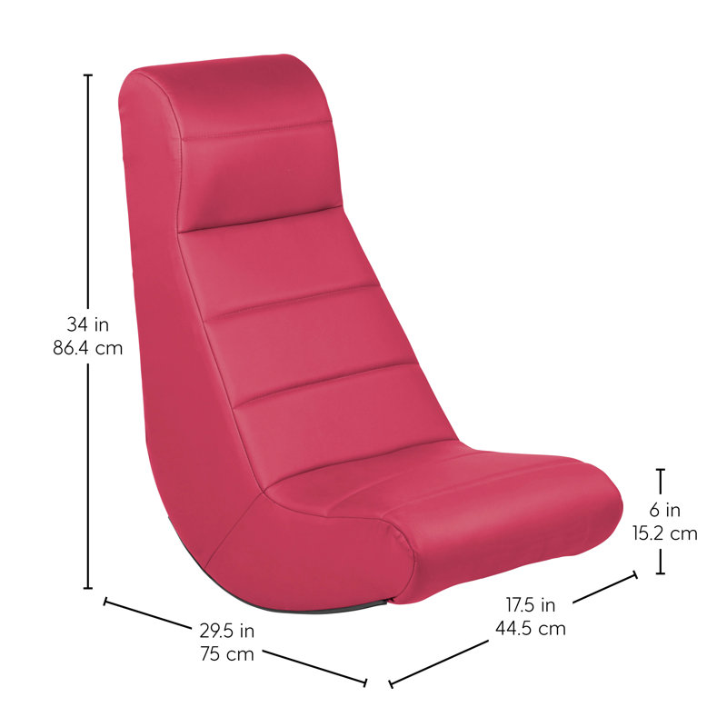 Chaise berçante horizontale, Framboise