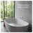 SUPPLYGIANT Tub Spout 1/2" FIP Nose Thread Non Diverter 7" Bathtub Faucet Chrome Plated Finish-128779112