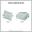 Ensemble d'édredon réversible en sherpa 3 pièces-117539235-117539233