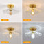 Horn-Shaped Glass Ceiling Light