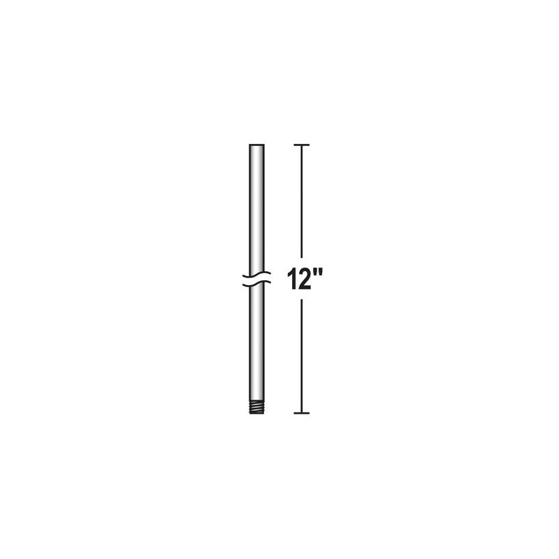 Stem Accessory Downrod, Warm Brass