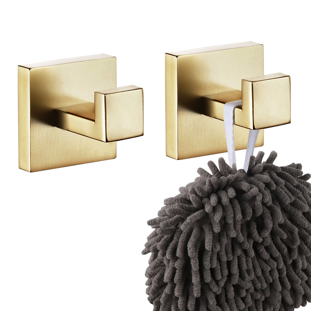 Robe Hook Wall Mounted (Set of 2) KOKOSIRI 