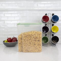 Cal-Mil 3 Compartment Stainless Steel Base Cereal Dispenser - 13L x 17  1/2W x 22 1/2H