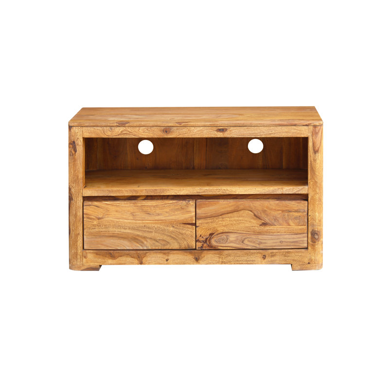 Gaven Unfinished TV Stand for TVs up to 43", Light Brown
