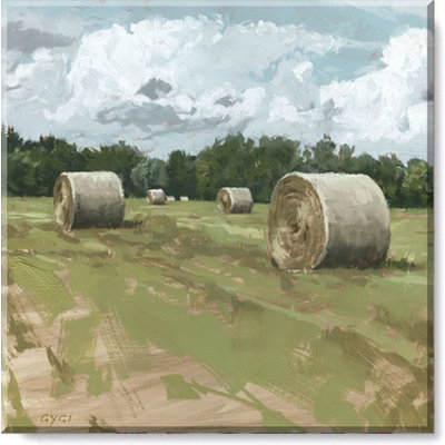 Impression sur toile tendue Hayfield