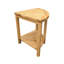 Mitch 22.25'' W Bamboo Corner Shower Bench-1538845563