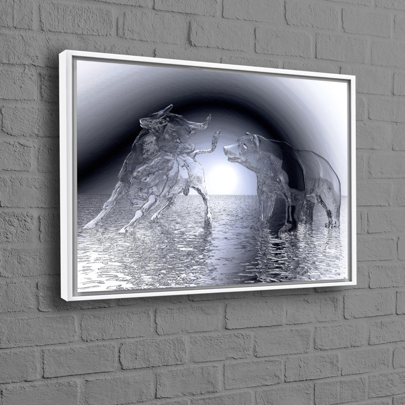 1 Piece Wall Art on Canvas, 20 cm H x 30 cm W, Framed Print without Mat, White