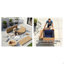 Ensemble 7 pièces de canapé de patio en osier avec coussins 7 pièces confortablement assemblés