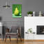 «Green Pear» par Andreas Magnusson, art mural en verre acrylique-1420373285