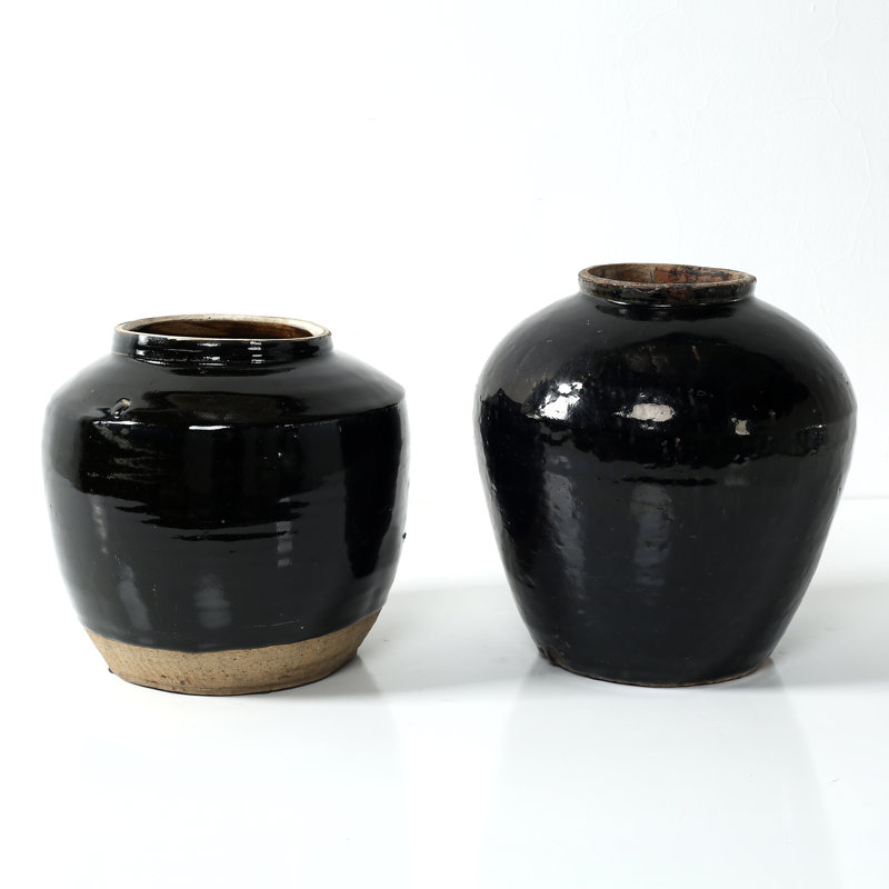 Kempinski Ceramic Planter, 8" H x 8" W x 8" D