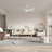 52" 5 - Blade Modern Ceiling Fan With Led Lights Remote App And Voice Control-1755626930-1755472642