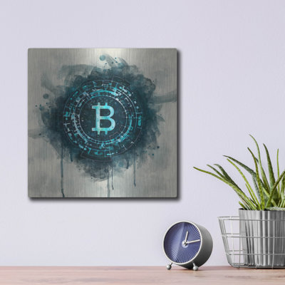 Luxe métal art «Bitcoin Era» par Surma et Guillen, «Bitcoin Era» par Surma et Guillen