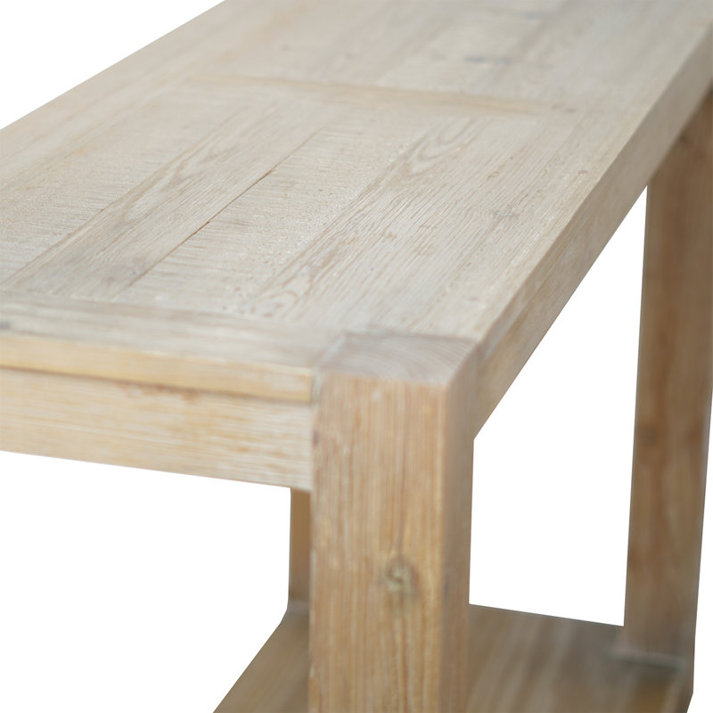 Console en bois manufacturé et massif H 32 po Adamson