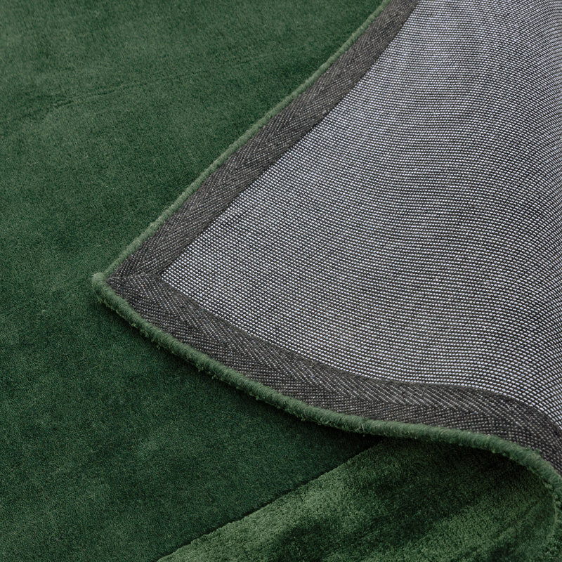Abital Solid Colour Hand Woven Area Rug, Rectangle 120 x 170cm