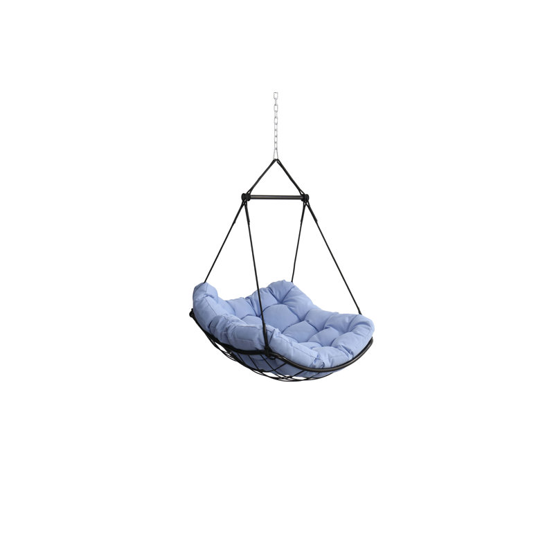 Balancelle confortable surdimensionnée pour la détente et le plaisir, Bleu gris