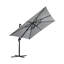 Marjorie  300cm Lighted Cantilever Parasol with Crank Lift-1514794486