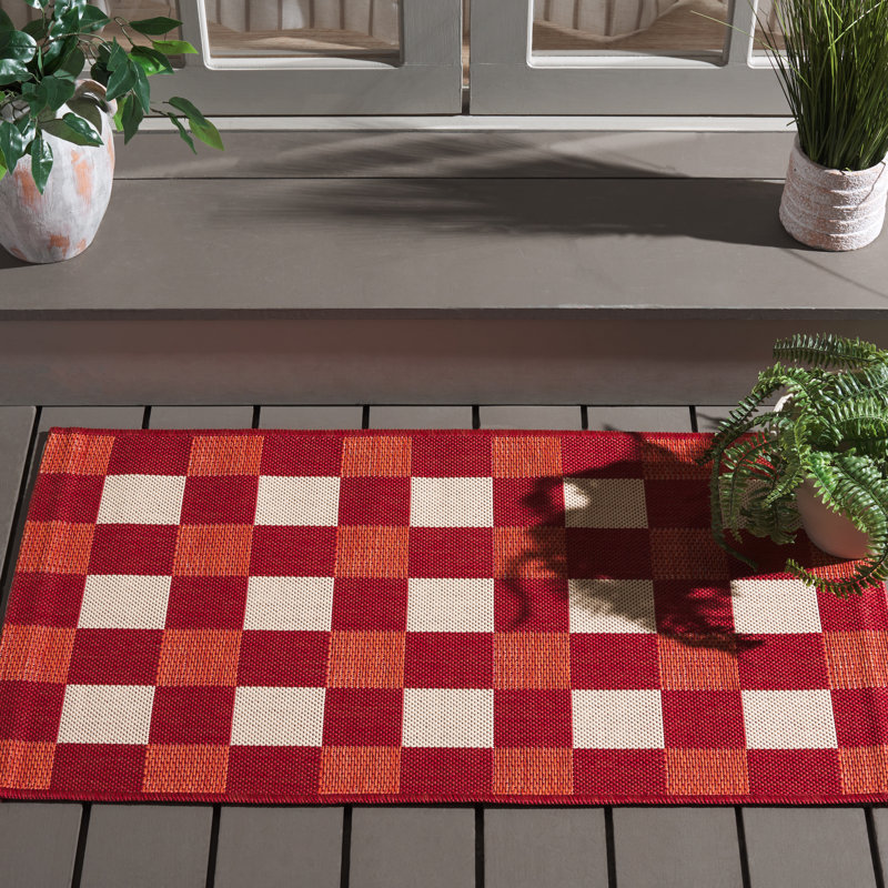 Tapis intérieur / extérieur Courtyard 6443, Rectangle 2 pi x 3 pi 7 po