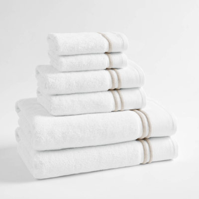 Roan Border 6 Piece Towel Set