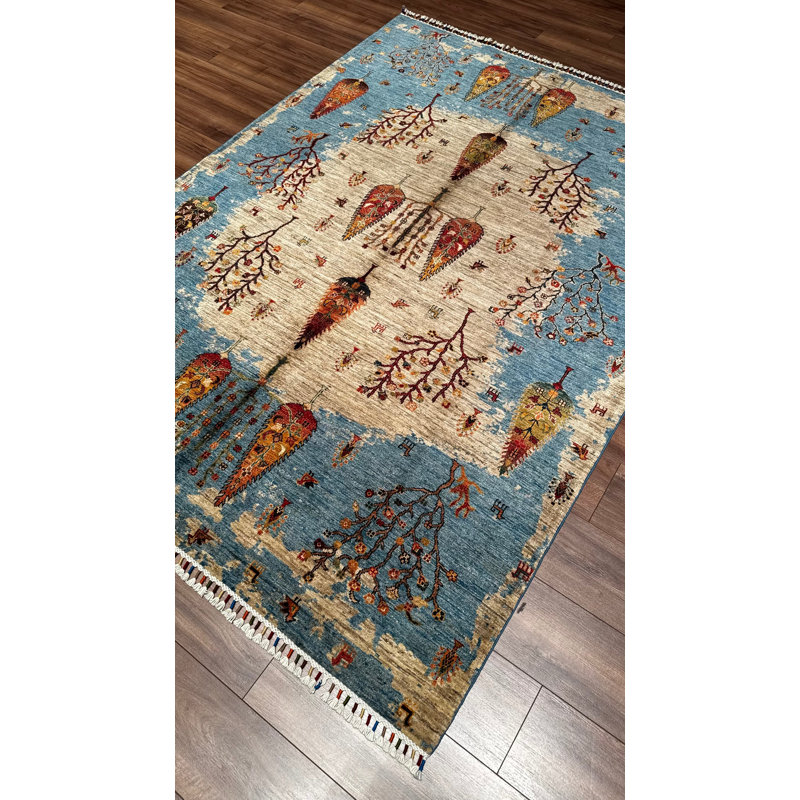 Tapis en laine et coton noué à la main Original Original