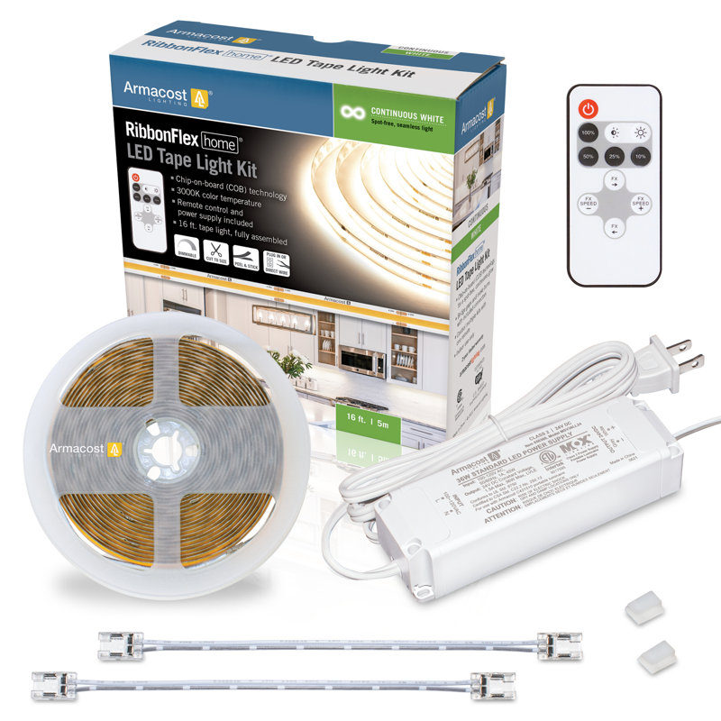 Ensemble de rubans lumineux DEL RubbonFlex LUX 24V 3000K