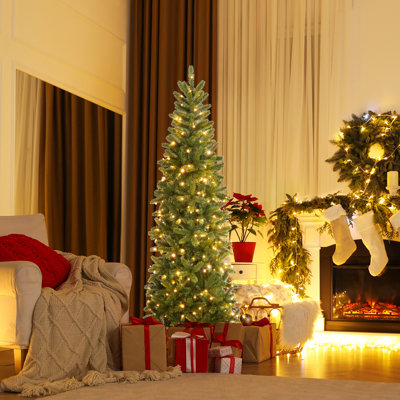 Arbre de Noël artificiel pin 5 pi