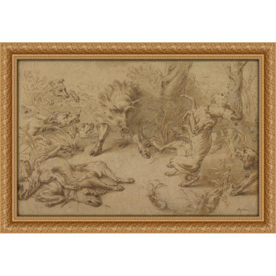 A Wild Boar at Bay (1620-1630)