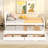 Twin Size Platform Bed With Trundle And Drawers