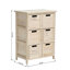 Abbotts Solid Wood 51 cm W Chest of 6 Drawers