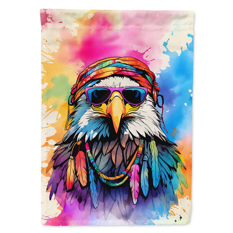 Drapeau de maison hippie