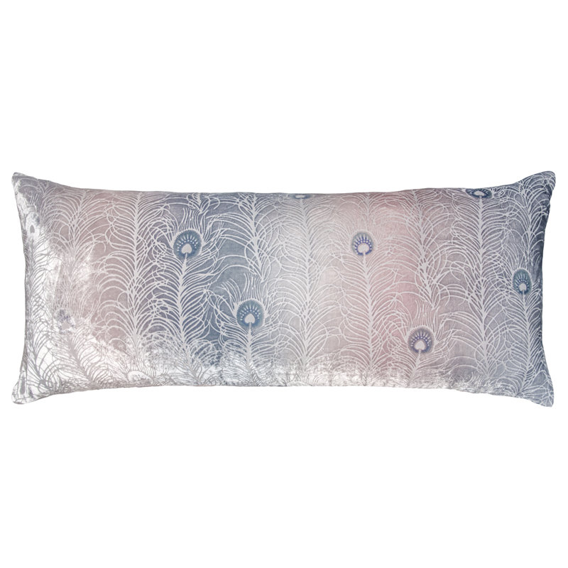 Large Rectangle Velvet Pillow Cover & Insert, Moonstone