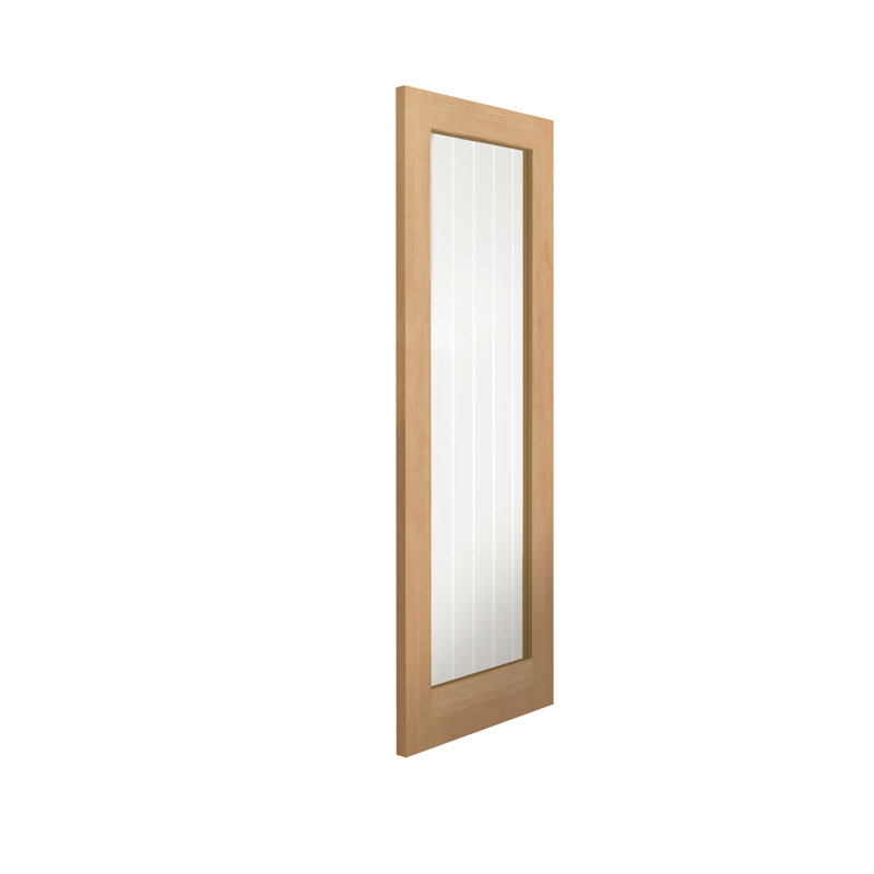 Montello Oak Internal Door Unfinished, 204cm H x 62.6cm W x 4cm D