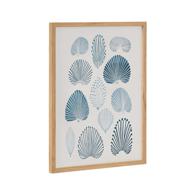 Art mural moderne plage douce