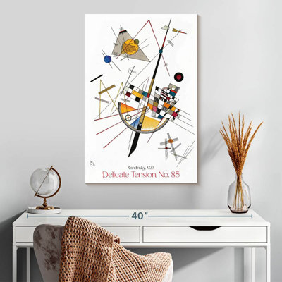Affiche d'exposition Delicate Tension 85 Kandinsky