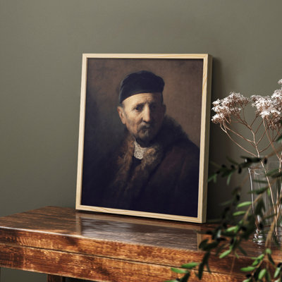 «Vintage Portrait Print VIII» sur papier