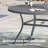 7-Pieces Round Patio Dining Set With Swivel PVC-coated polyester Chairs-1561570303