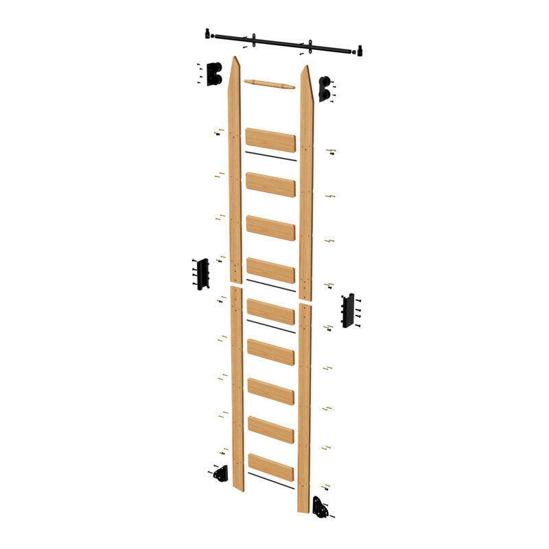 Joulon - Wooden Stepladder, Panneau d'auvent mural