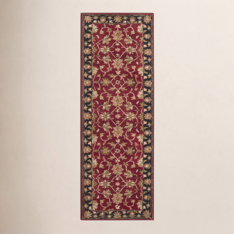 Byler Wool Oriental Indoor Rug, Runner 3' x 12'