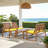 Andralyn Acacia 4 - Person Patio Conversation Set with Cushions-1039766071-1013235573