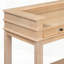 Ensemble de table de salle à manger 4 pièces avec 3 tiroirs de rangement rétro, idéal pour les petits espaces et une organisation efficace-133417400-133417403-133417404