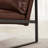 Lounge, Living Room, Office Or The Reception Area Leathaire Accent Arm Chair With Extra Thick Padded Backrest And Seat Cushion Sofa Chairs, Non-Slip Adsorption Feet, Sturdy Metal Frame-1298683299