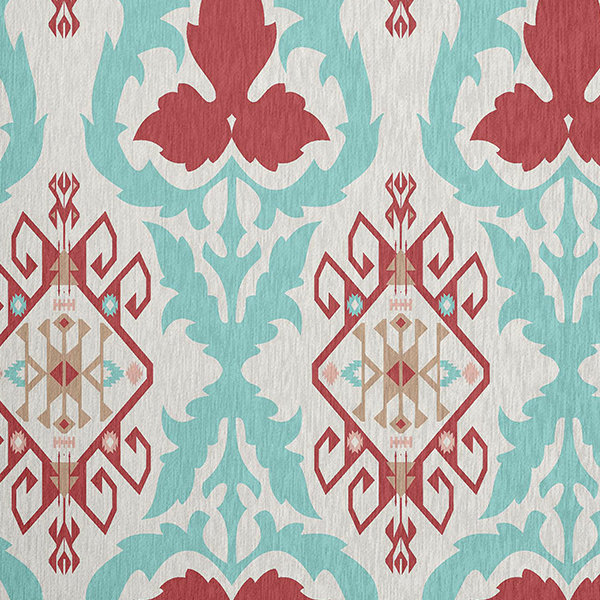Chenille Ikat Indoor Rug