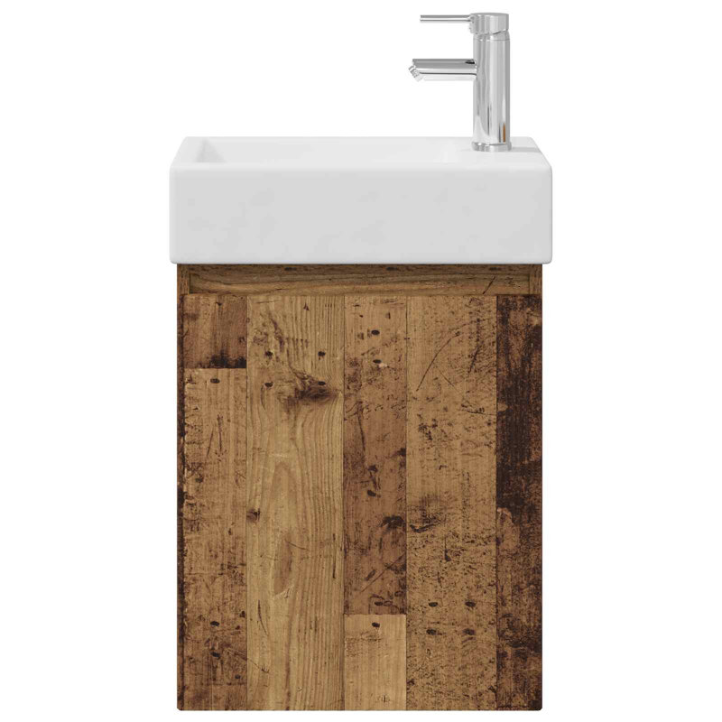 455 mm Bathroom Vanity, Old Wood